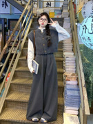 秋冬季女装搭配韩剧穿搭一整套盐系轻熟小香学院风高级感三件套装