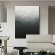 E PAINT原创手绘《星空》极简后现代简约样板间客厅大幅抽象油画