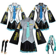 初音未来MIKU公式服cos主唱初音假发鞋子 cosplay初音动漫衣服装