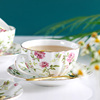 欧式咖啡杯套装女小奢华家用简约优雅高档可爱小清新陶瓷花茶杯