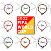 世界杯法国巴西德国英格兰西班牙手工，编织时尚搭配球迷队周边手绳