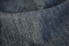 日本进口轻薄款烟灰色麻纱花呢细腻抗皱针织羊毛面料设计师布料
