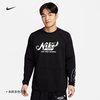 Nike耐克DRI-FIT男速干针织训练上衣春季圆领卫衣FN3290