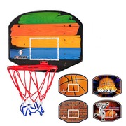 杰之儿童篮球框篮球架室内外篮圈，篮球板亲子家用壁挂式篮筐免打孔