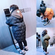 儿童棉衣男宝宝棉服男童2018韩版冬季衣服潮中大童棉袄外套