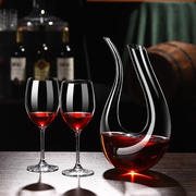 红酒杯套装家用高脚杯欧式玻璃杯创意葡萄酒杯醒酒器酒具酒杯套装