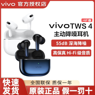 vivoTWS4Hi-Fi无线蓝牙耳机入耳式双耳主动降噪tws4 3长续航