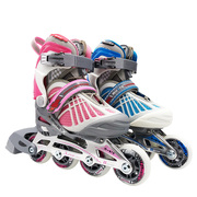 迈古micro儿童轮滑鞋全套装66溜冰鞋可调直排轮初学都旱冰鞋孩子