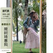 西西里安韩系复古设计洗水磨，白牛仔(白牛仔)外套，女小个子休闲百搭夹克