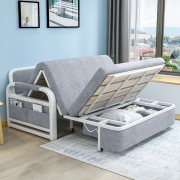 沙发床两用折叠客厅多功能，布艺沙发小户型，网红款可伸缩单人两用床