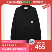 韩国直邮carharttwip衬衫，男女款黑色，保暖舒适柔软绒线时尚休闲