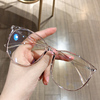 超轻TR90眼镜框女可配有度数近视眼镜透明黑框素颜眼睛架5703
