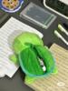 绿色乌龟毛绒笔袋可爱创意ins风小众枕式文具袋桌面大容量收纳袋