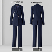职业装西装套装女2025新款大码女士面试正装高级感西服外套工作服