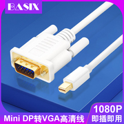 Mini dp转vga连接线适用苹果微软DELL笔记本迷你DP接口连接显示器