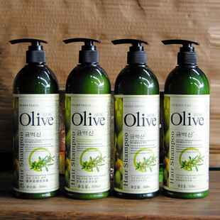韩伊橄榄olive洗发水洗发露，营养柔顺去屑止痒清爽橄榄油男女