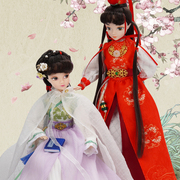 可儿娃娃 红楼梦系列 古装公主换装玩具娃娃女儿童礼物收藏品