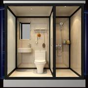 整体浴室淋浴房一体式家用小户型，洗澡间农村移动洗浴间简易沐浴房