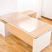 办公桌垫防尘透明pvc软，玻璃桌布长方形，办公室台布防水桌面垫子