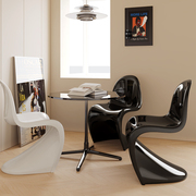 简约设计师椅子ins风亚克力透明化妆椅家用轻奢高级感餐椅潘东椅