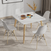 餐桌椅组合家用小户型吃饭桌子现代简约饭桌网红餐厅小型长桌方桌
