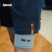 innoutlab篮球运动健身五分紧身裤男打底裤，跑步训练速干压缩裤