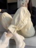 羽绒裤女冬季外穿2023时尚，高腰宽松显瘦防风防寒保暖休闲棉裤