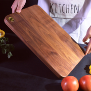 黑胡桃木切菜板水果砧板实木案板整木质沾板家用防霉进口原木餐板