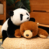 可爱抱睡趴趴熊公仔(熊公仔，)玩偶睡觉抱毛绒，玩具熊猫娃娃靠枕儿童安抚超软