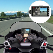 摩托车行车记录仪高清夜视720p双镜头防水摄像头车载行驶记录仪