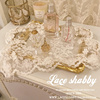 LACESHABBY进口定制奢华欧式美式刺绣法国蕾丝布艺餐垫桌垫桌旗