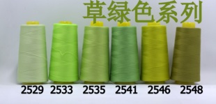 柳青牌缝纫线 柳青线 草绿色40s/2 3000码高速涤纶线 满30元