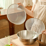 不锈钢洗菜盆米洗米网筛沥水篮家用厨房漏盆水果篮多功能网篮子