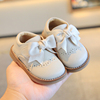春秋季女宝宝鞋子1一2岁小童公主皮鞋防滑软底透气婴儿学步鞋