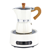 意式摩卡壶单g阀煮咖啡机家用电陶炉萃取壶手冲咖啡壶套装咖啡