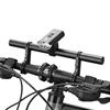 30cm自行车延伸支架双杆铝合金，手电筒码表车灯扩展支架骑行配件