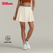 Wilson威尔胜2024夏季女士PLEATED 网球梭织短裤