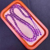 天然紫水晶108颗佛珠款手链 颜色紫罗兰色 尺寸7mm 重59.13克