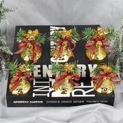 圣诞节铃铛挂件圣诞金色铃铛圣诞树吊饰装饰品节日布置用品