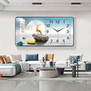 极速钟表挂钟客厅装饰画 挂钟入户玄关装饰画钟表餐厅挂钟2022新