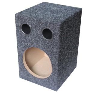 体/试箱孔气空 音箱出方形箱木箱箱汽车音响喇叭6.5寸双//低音
