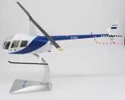 r44r44高档罗宾逊直升机模型合金，原机型模型，仿真民用直升机模型
