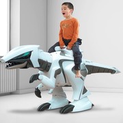 儿童遥控恐龙玩具男孩电动大号卡罗智能霸王龙仿真动物机器人
