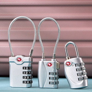 tsa密码锁出国行李箱密码，锁海关箱包锁，背包锁tsa007旅行箱包锁