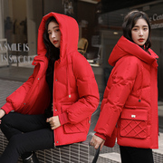 冬季羽绒棉服女装短款网红棉衣，韩版宽松显瘦棉祅冬装上衣外套