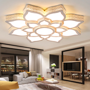 2021年大气客厅吸顶灯圆形100cm花朵创意简约房间卧室灯具饰