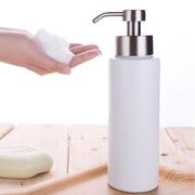不锈钢起泡瓶陶瓷洗发水分，装瓶泡沫洗手液，瓶子按压式洗面奶皂液器