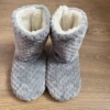 冬季加绒加厚保暖防滑软底，地板靴男女室内袜套，棉鞋早教亲子袜