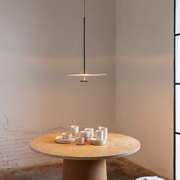 西班牙flat北欧丹麦设计现代简约客厅书房餐厅，灯圆形单头铁艺吊灯