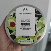 英国The body shop牛油果身体润肤霜黄油avocado body butter